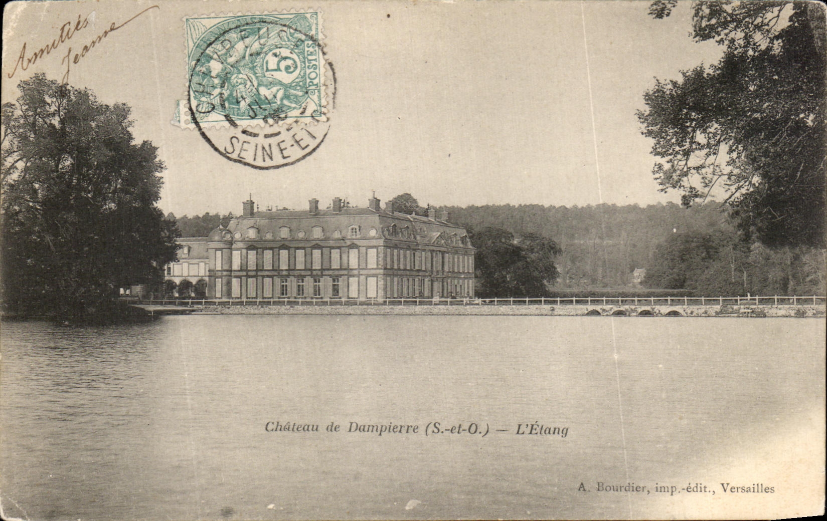 CPA Chateau de Dampierre L'Etang