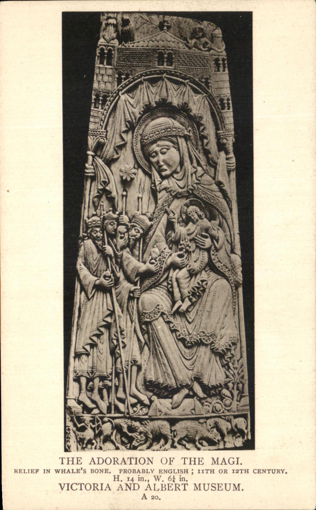 CPA The Adoration of The Mage Victoria And Albert Museum