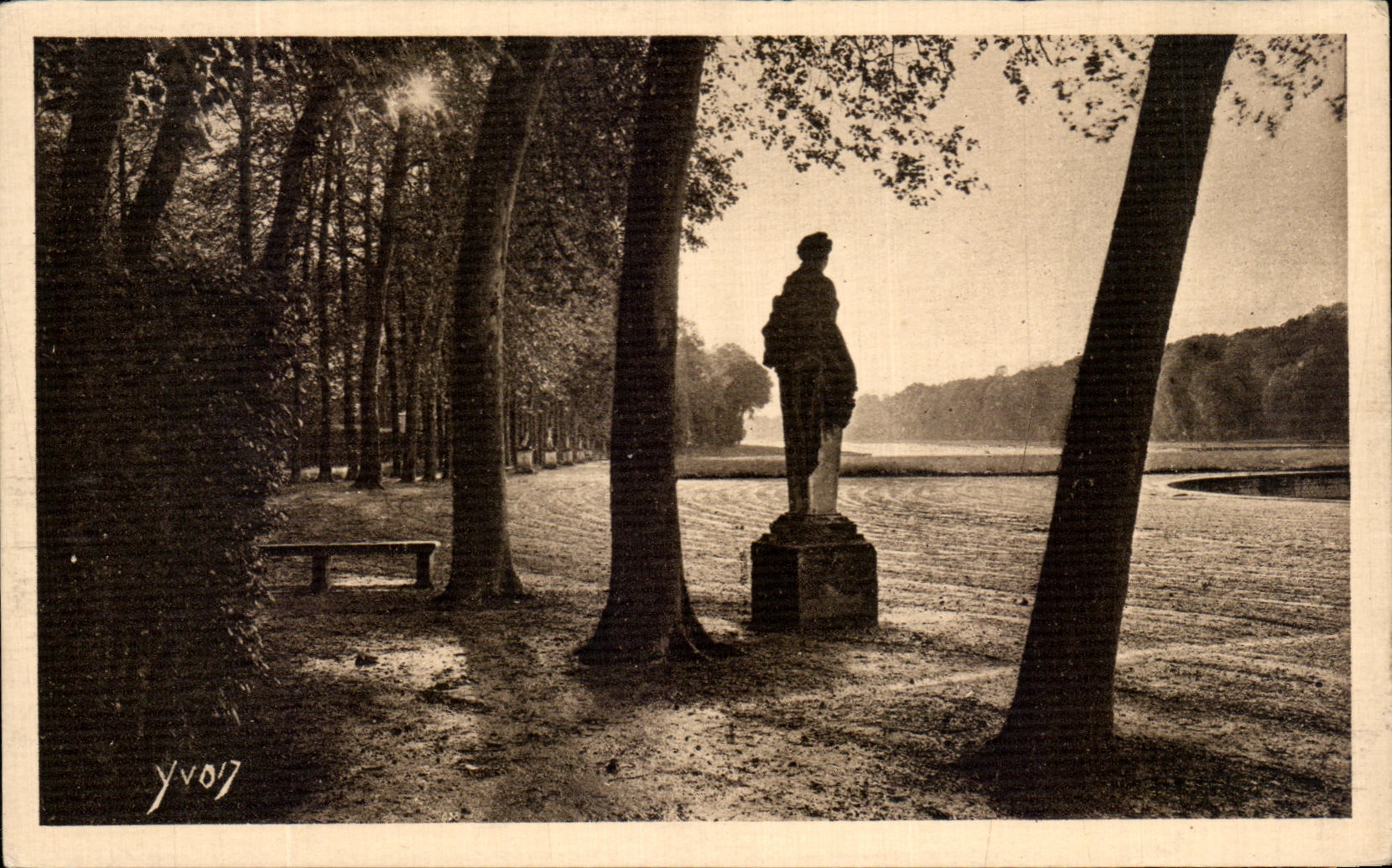 CPA Versailles Pittoresque Rotonde Du Bassin d'Apollon