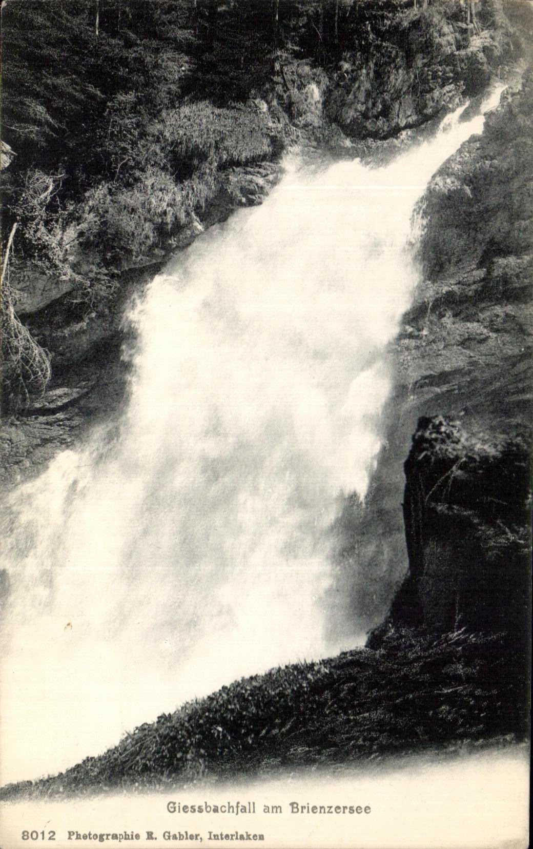 CPA Giessbachfall am Brienzersee