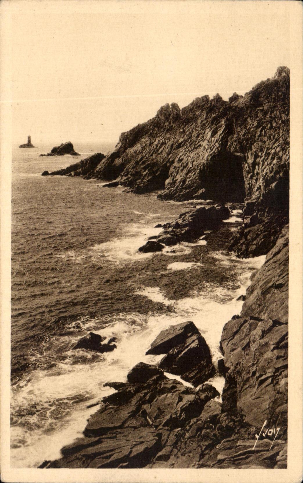 CPA Pointe Du Raz La Cote Sud