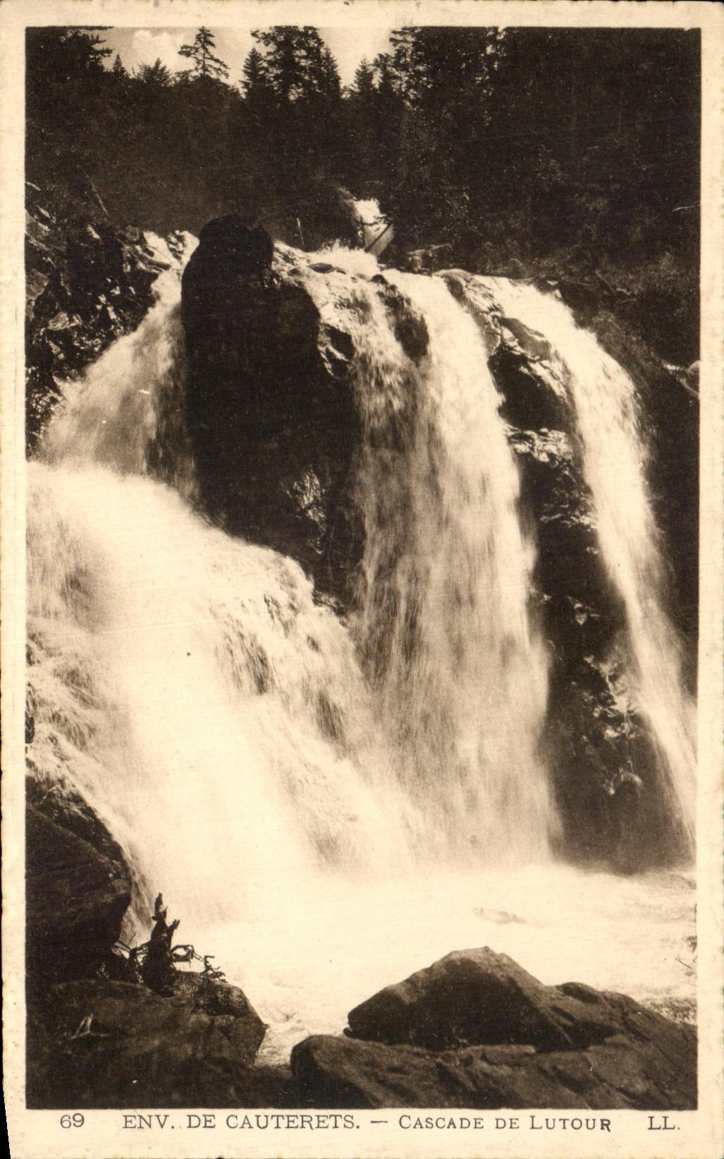 CPA De Cauterets Cascade De Lutour