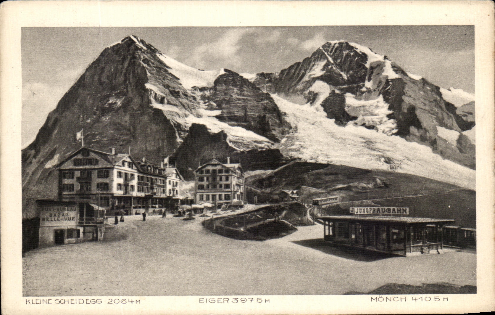 CPA Kleine Scheidegg Eiger Monch