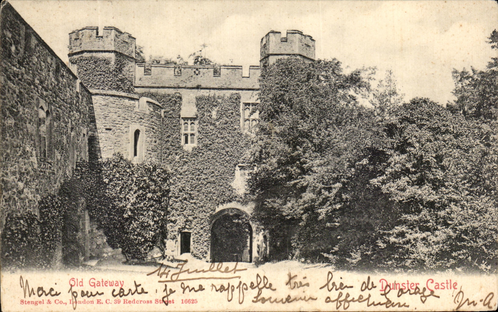 CPA Old Gateway Dunster Castle