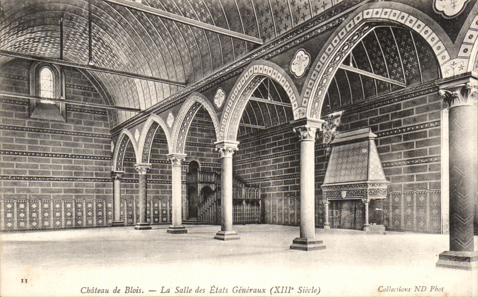 CPA Chateau de Blois La Salle des Etats des Generaux