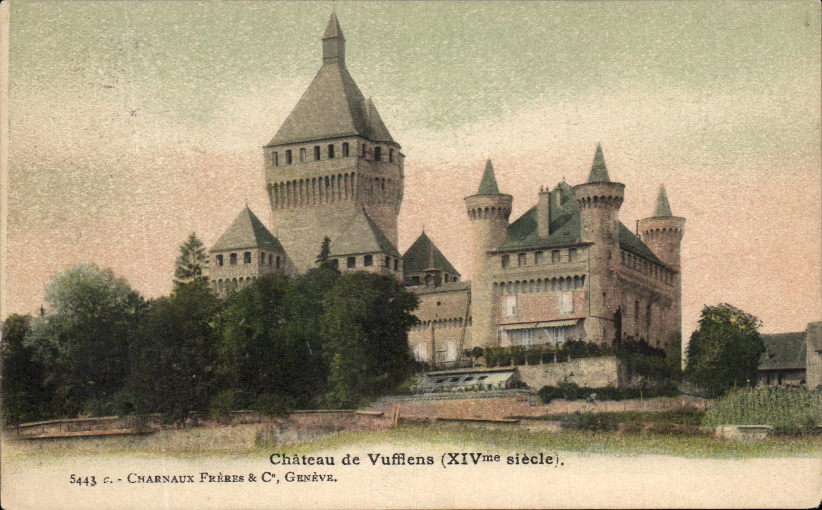 CPA Chateau de Vufflens