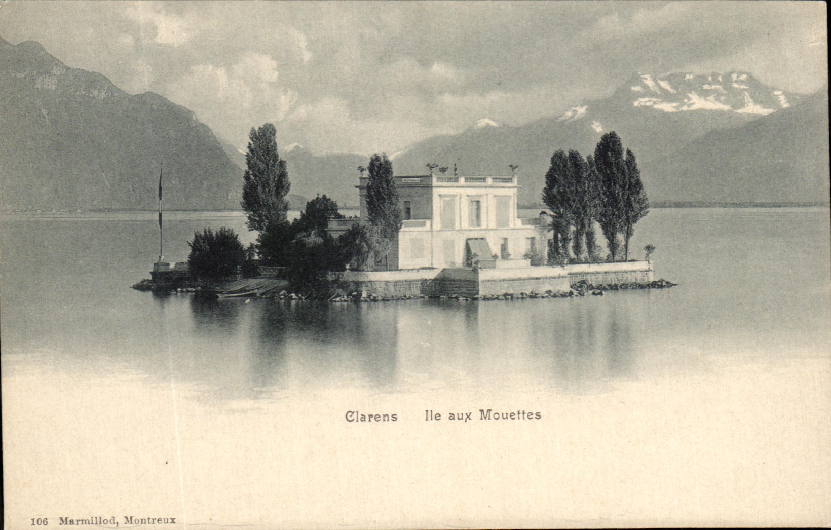 CPA Clarens Ile aux Mouetters