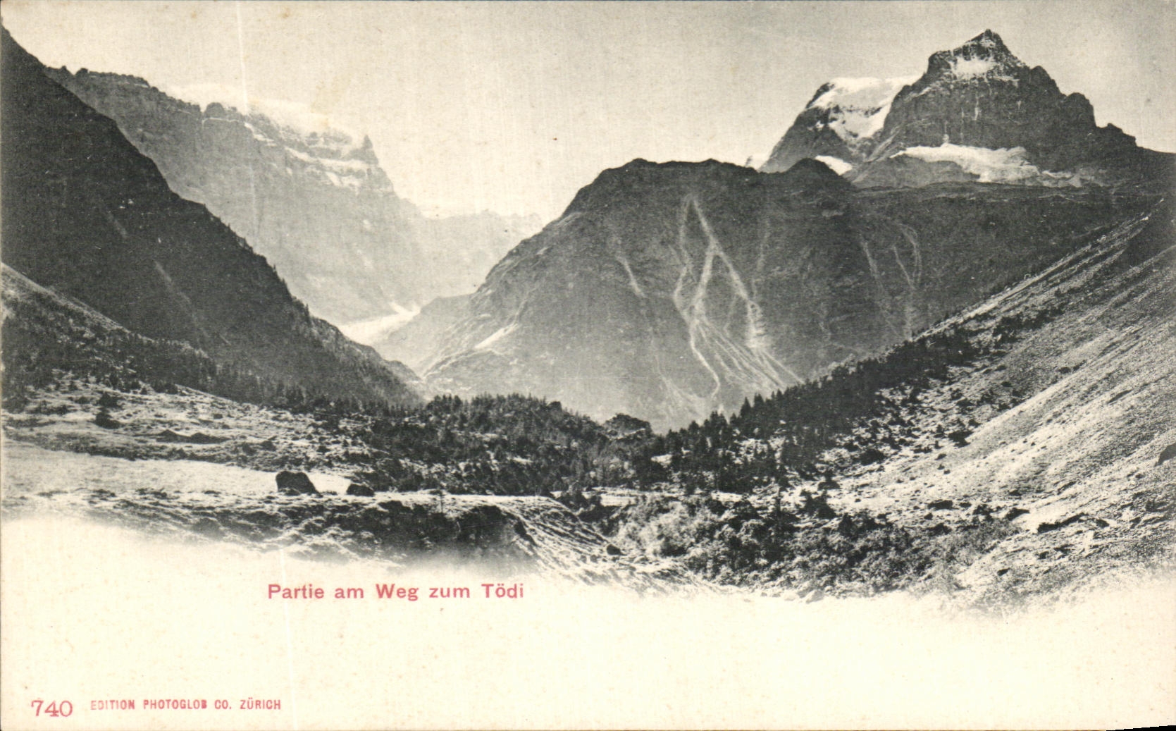 CPA Partie Am Weg Zum Todi