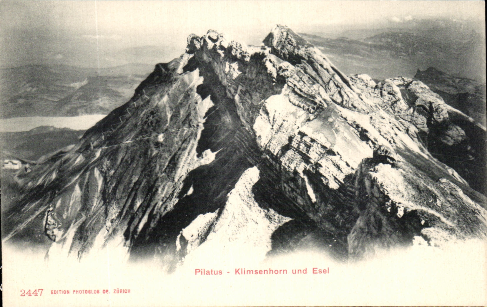 CPA Pilatus Klimsenhorn und Esel