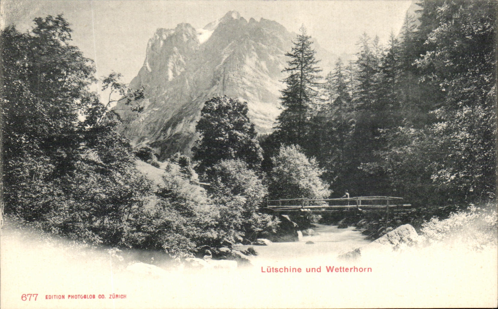 CPA Lutschine und Wetterhorn