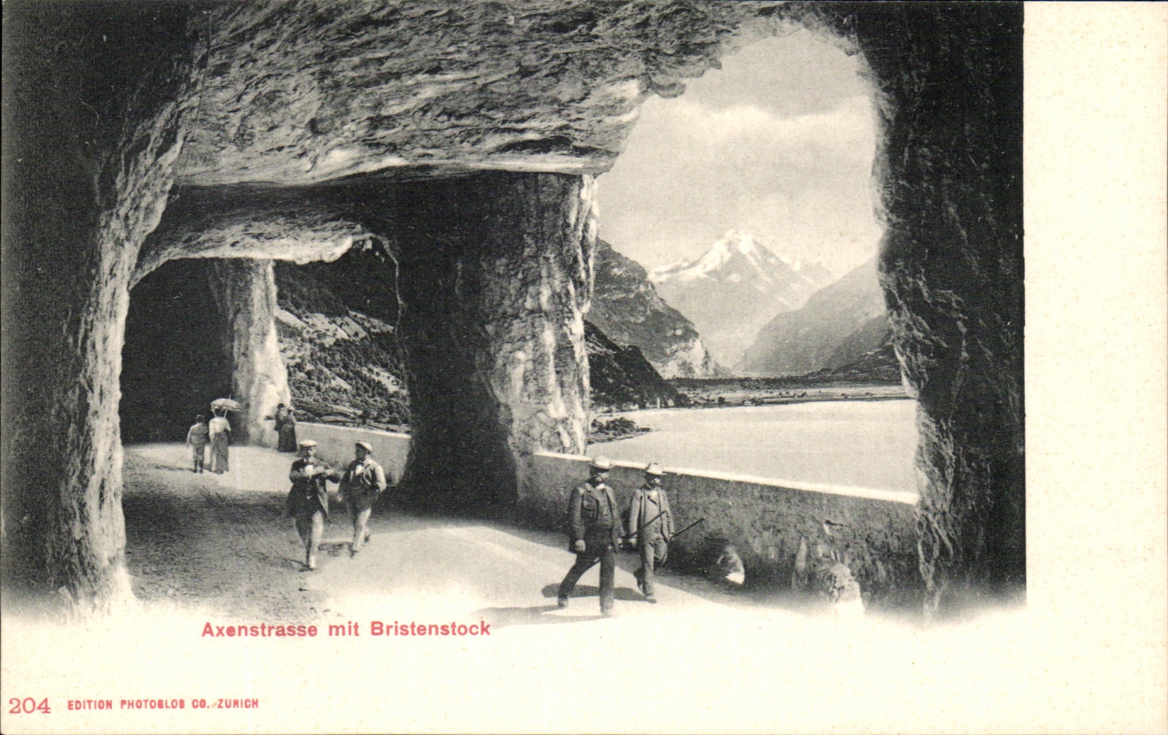 CPA Axenstrasse mit Bristenstock