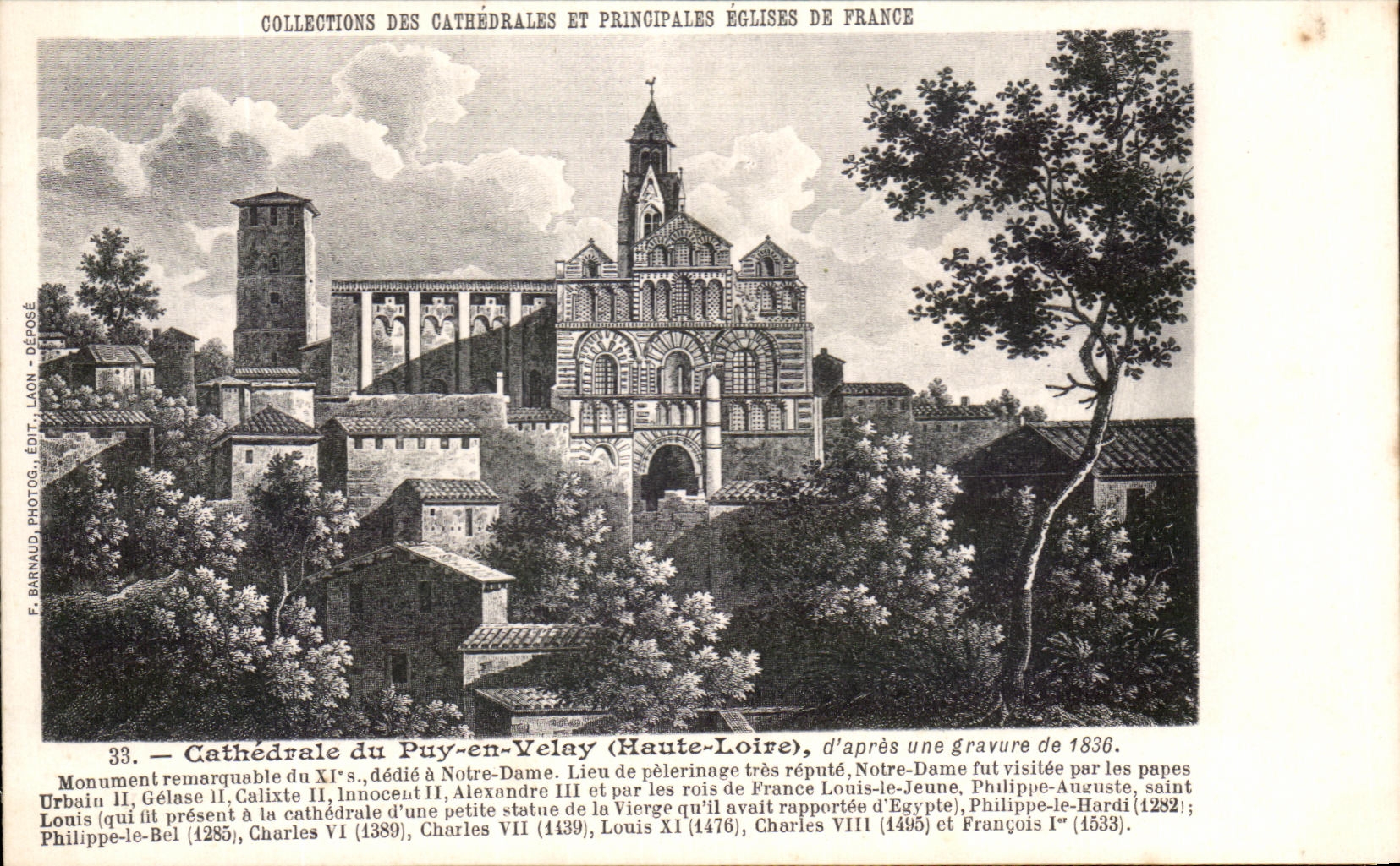 CPA Cathedrale De Puy En Velay