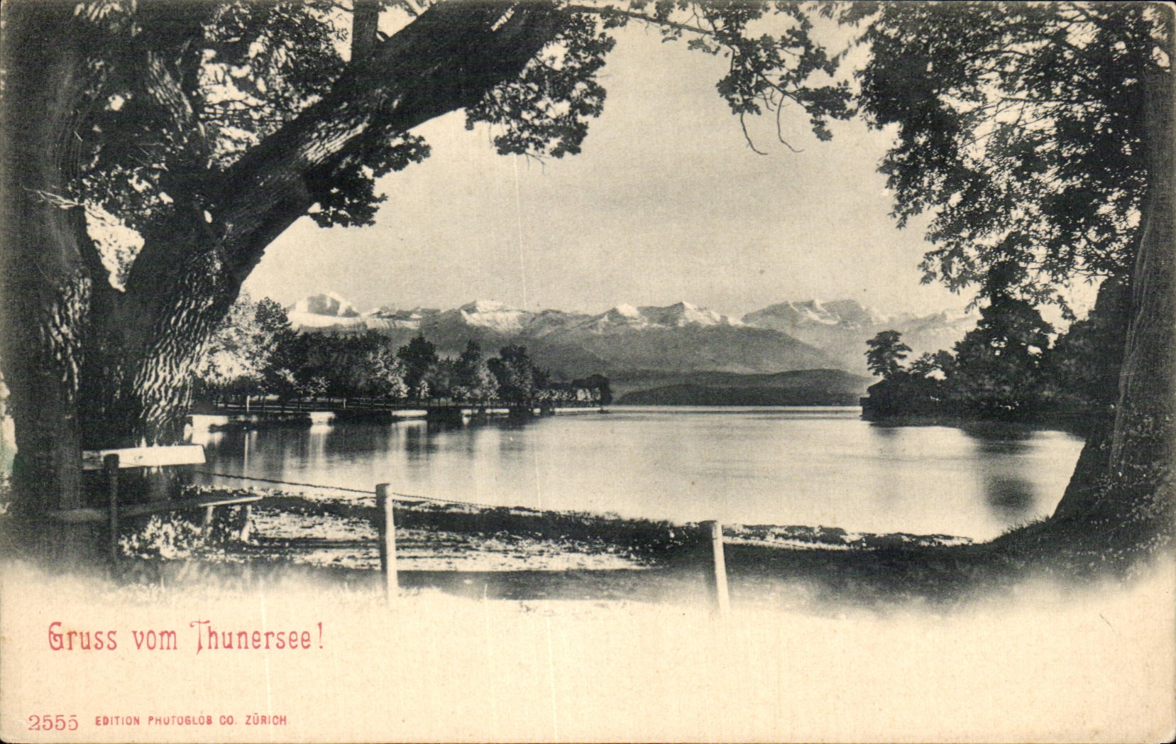 CPA Gruss vom Thunersee