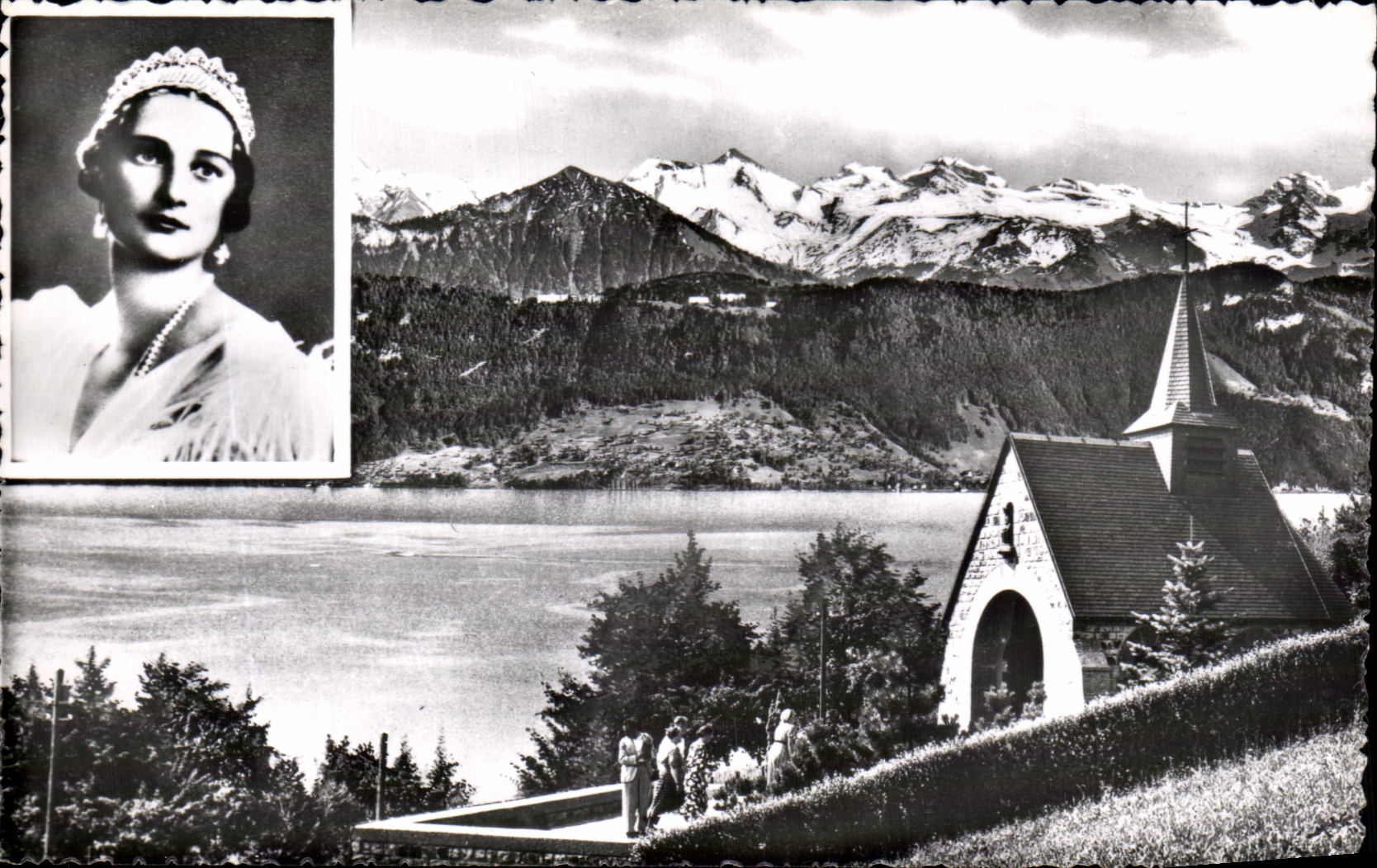 CPA Kussnacht Rigi Gedachtniskapelle Konigin Astrid van Belgien