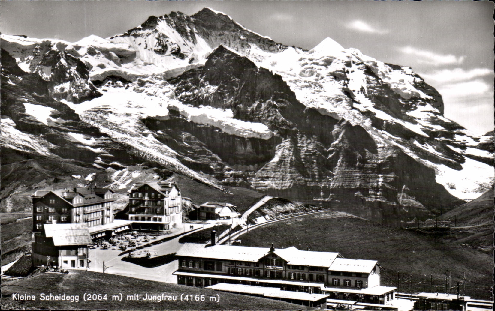 CPA Kleine Scheidegg Mit Jungfrau