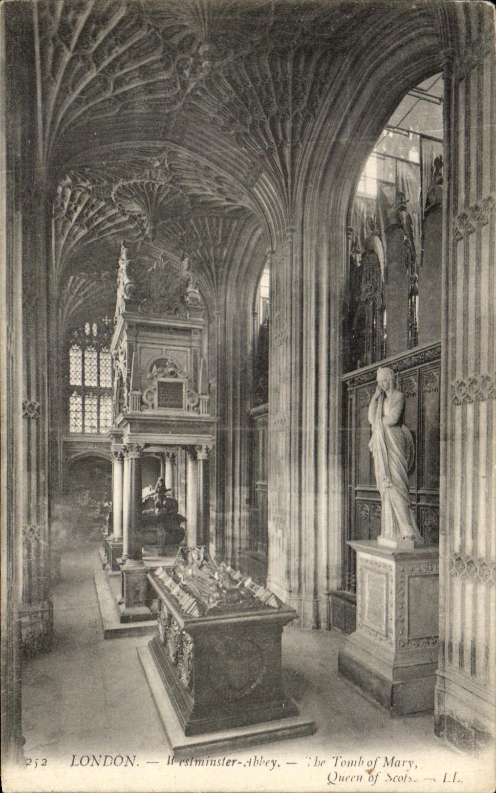 CPA London Westminster The Tomb Off Mary Queen Off Scots
