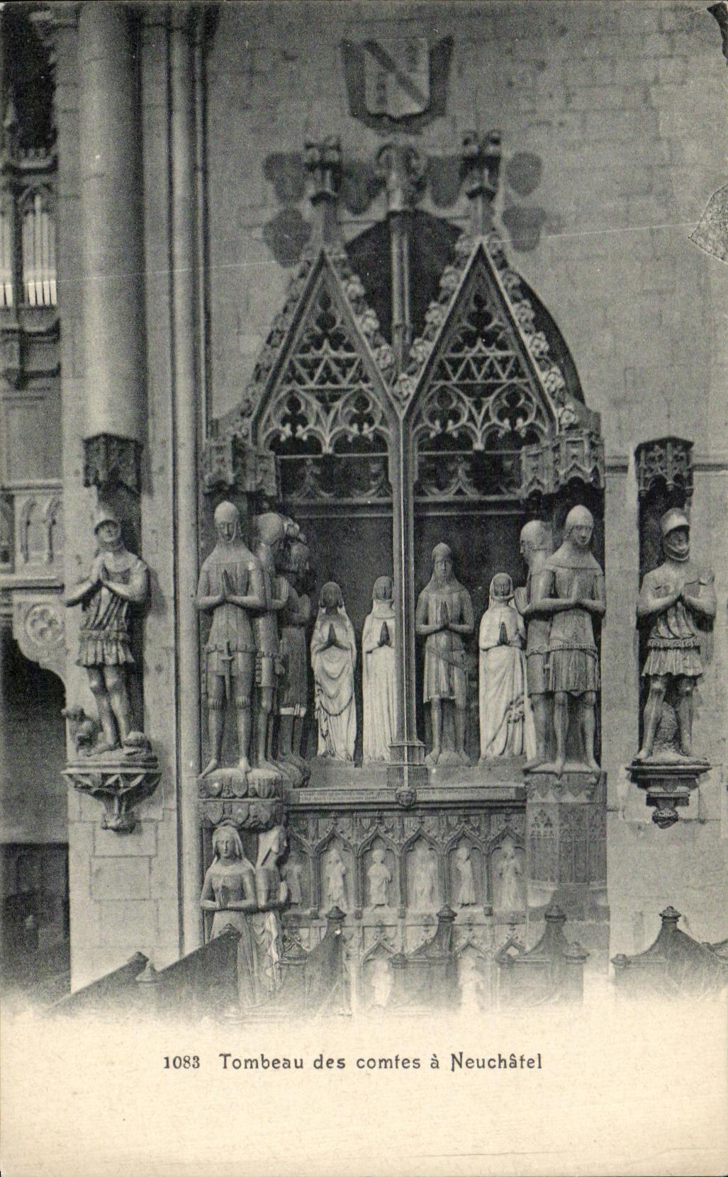 CPA Tombeau des Comtes a Neuchatel