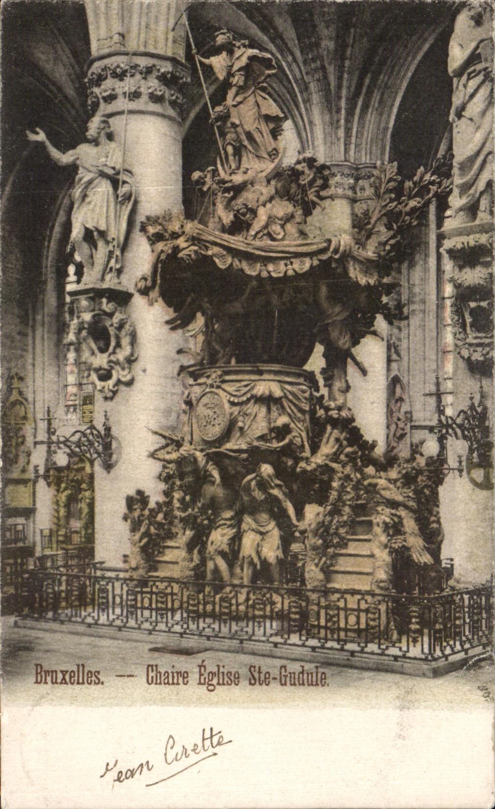 Pulpito Church co de CPA Bruselas Guduie