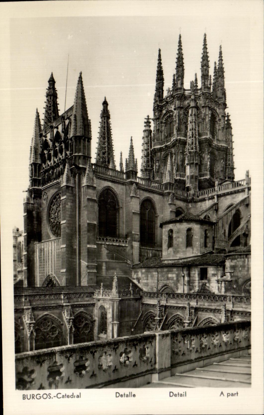 CPSM Burgos Catedral Detaile