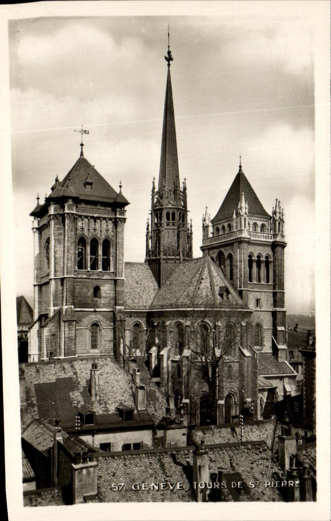 CPSM Geneva Tours of St hones