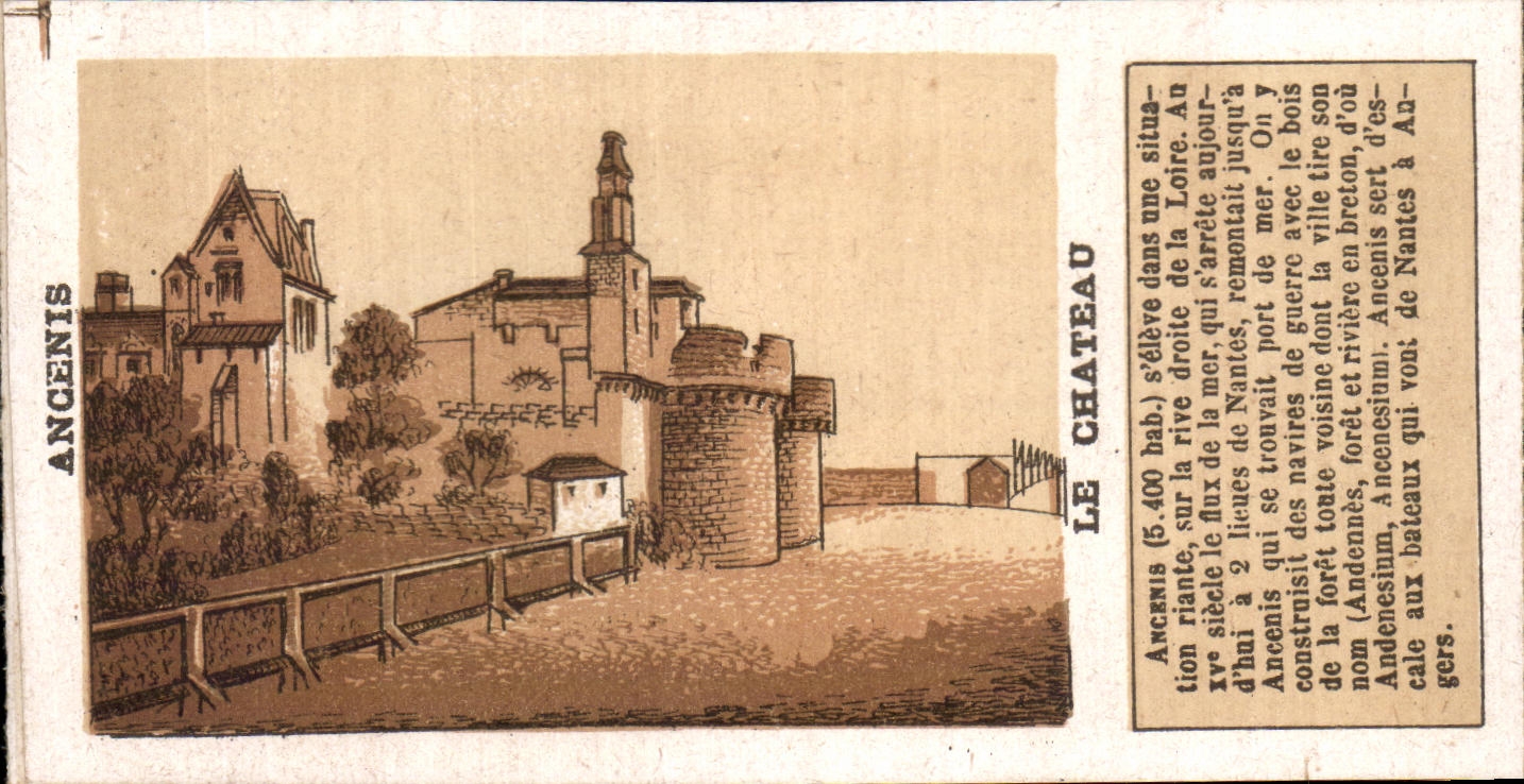 CPA Ancenis Le Chateau