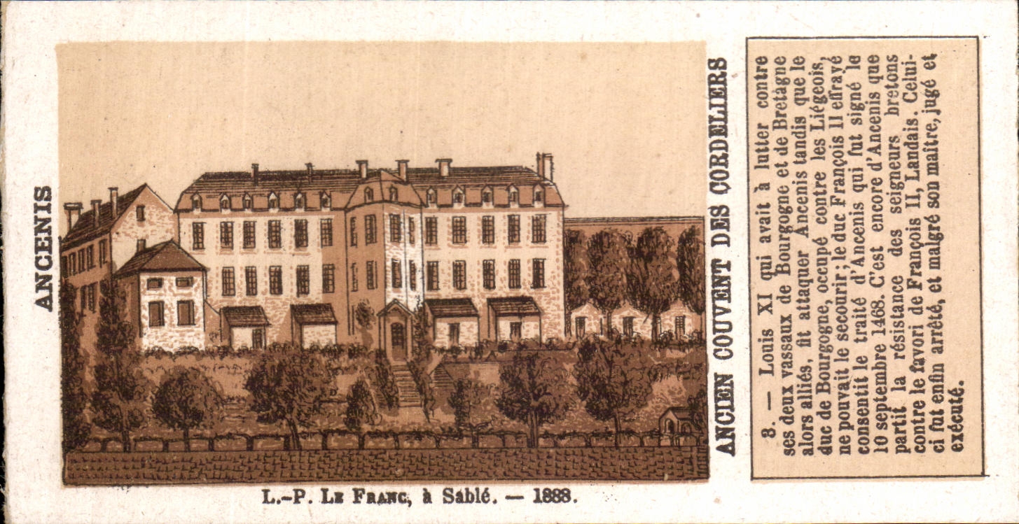 CPA Ancenis Ancien Couvent des Cordeliers