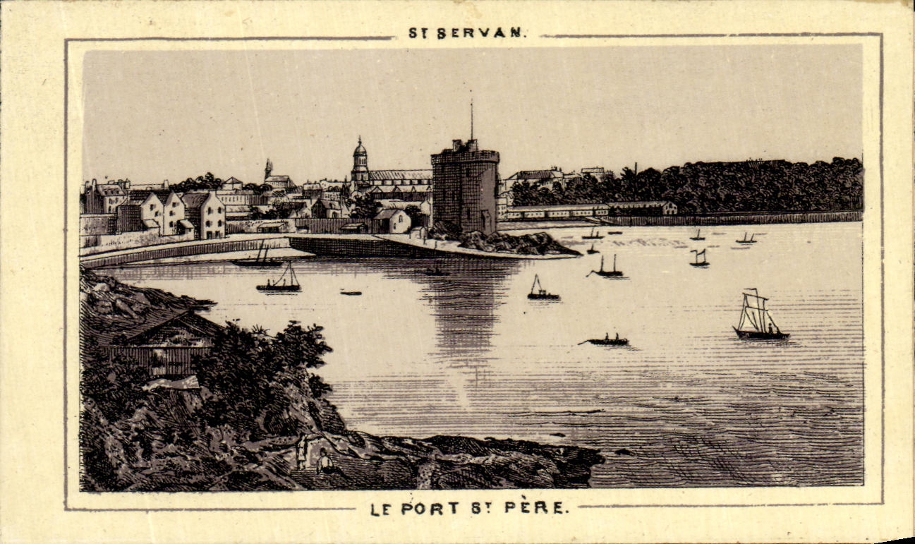 St Servan de CPA el padre del St del puerto