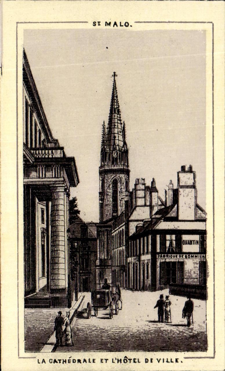 St Malo de CPA la catedral St Hotel De City