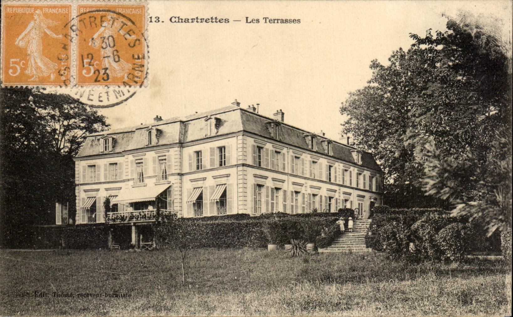 CPA Chartrettes of the Terraces