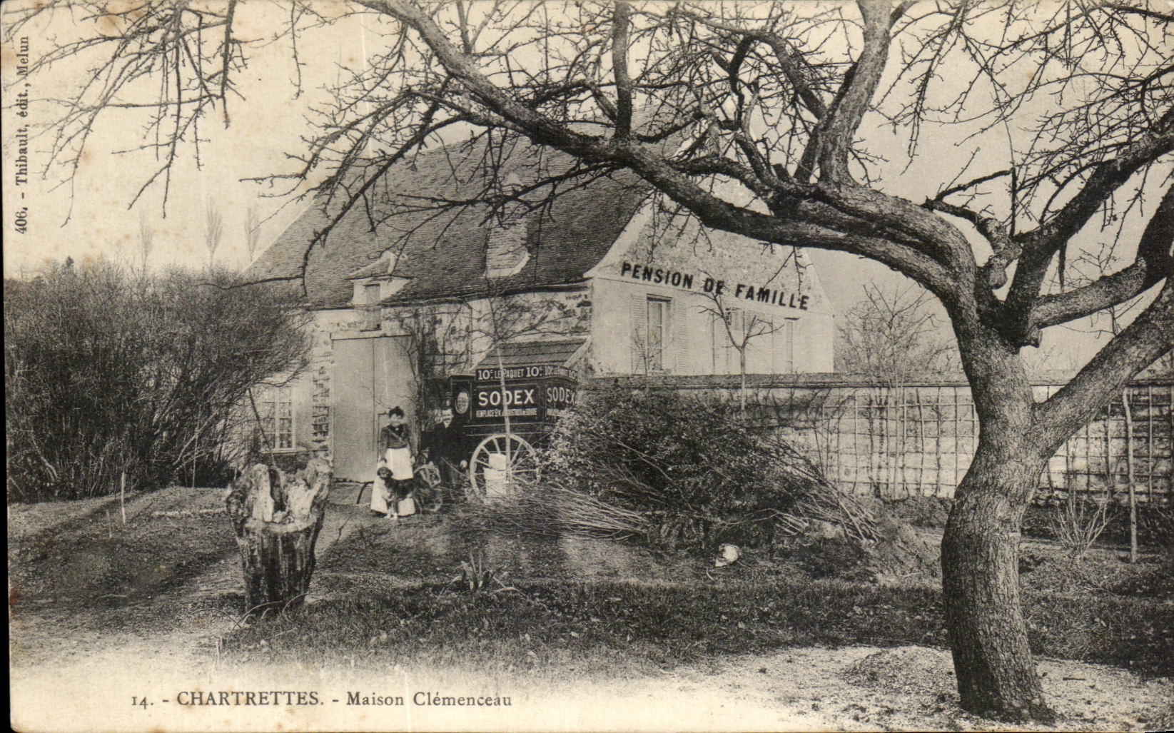 CPA Chartrettes House Clemenceau Boarding house