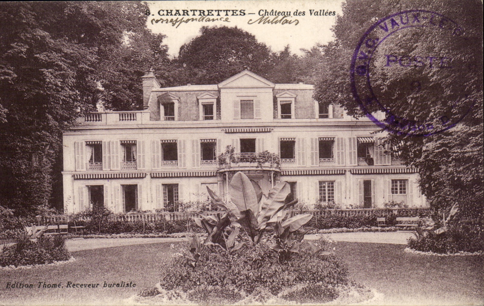 CPA Castle Castle of the Valleys