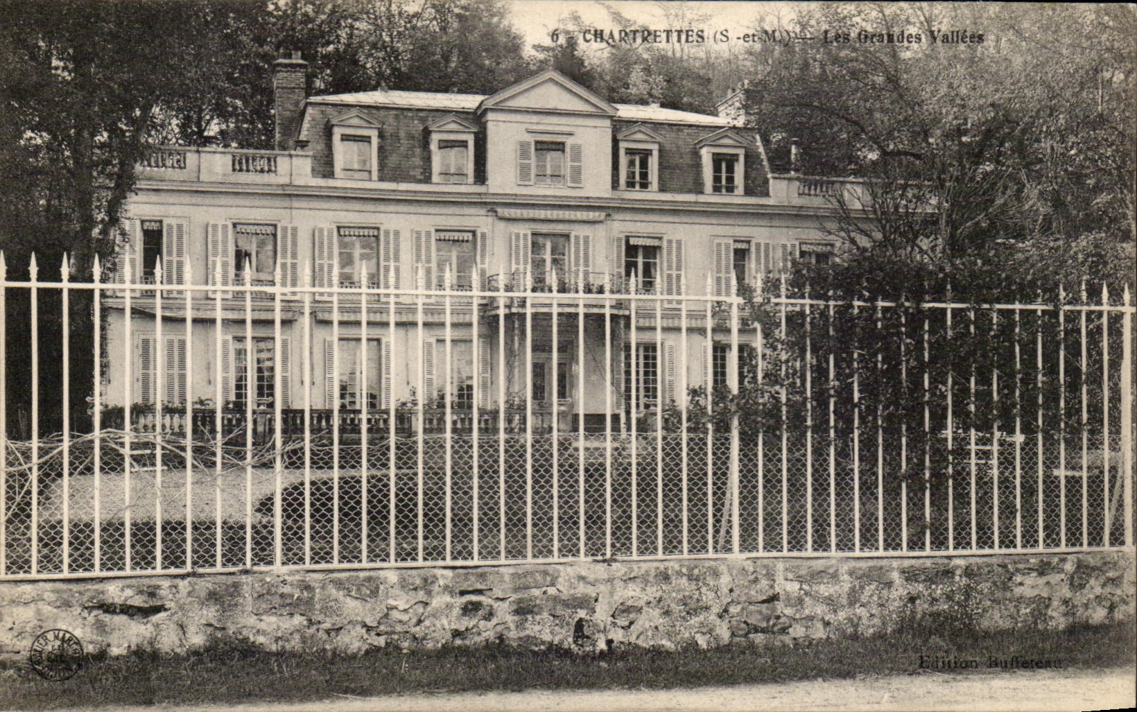 CPA Chartrettes Large valleys