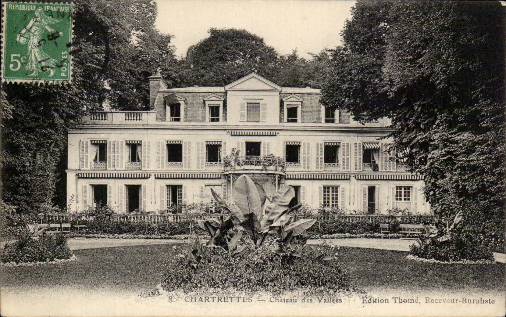 CPA Chartrettes Castle of the Valleys