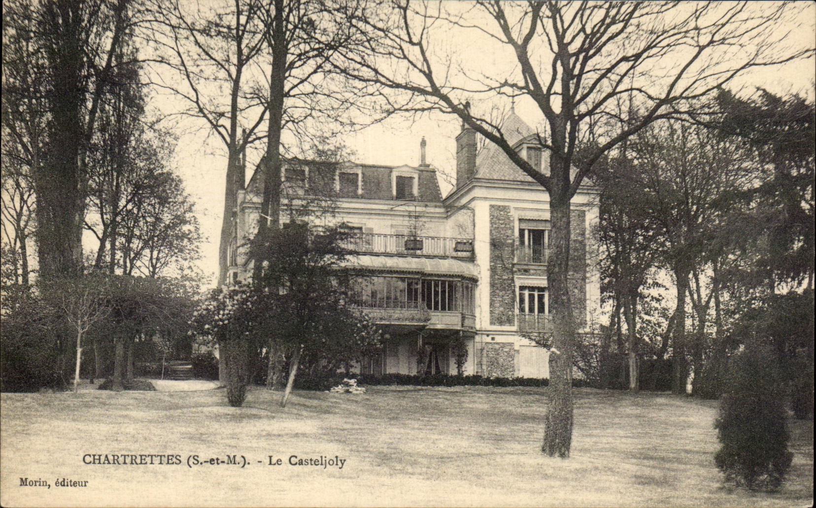 CPA Chartrettes Casteljoly