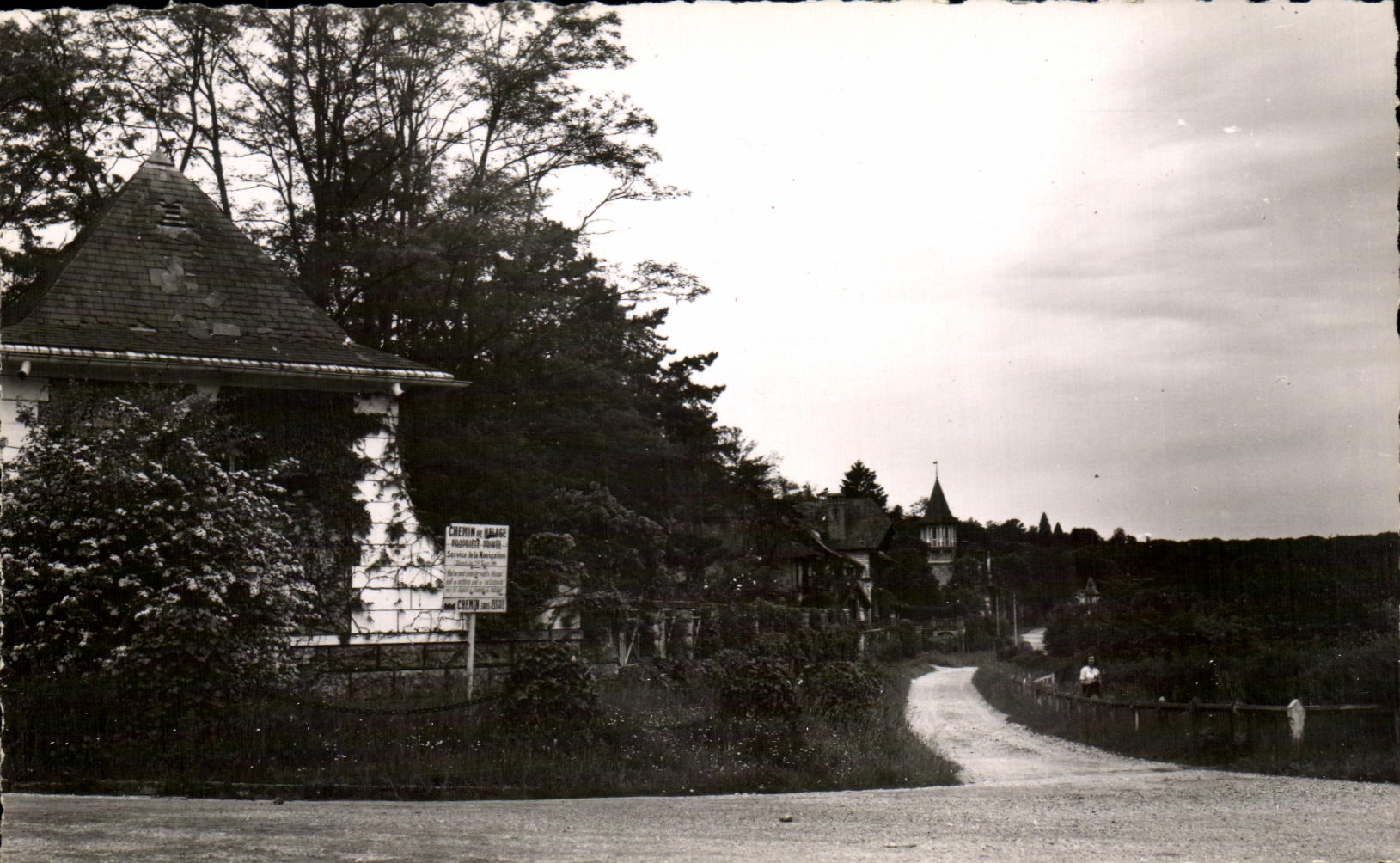 CPSM Chartrettes Tow path