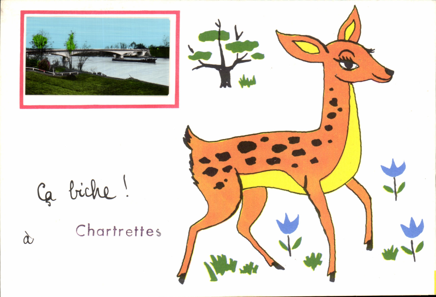 CPSM Chartrettes Hind