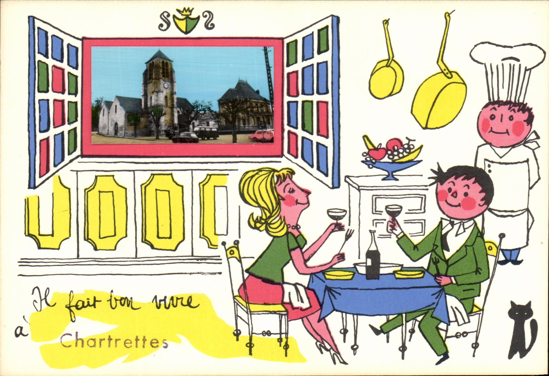 CPA Chartrettes I drank glass