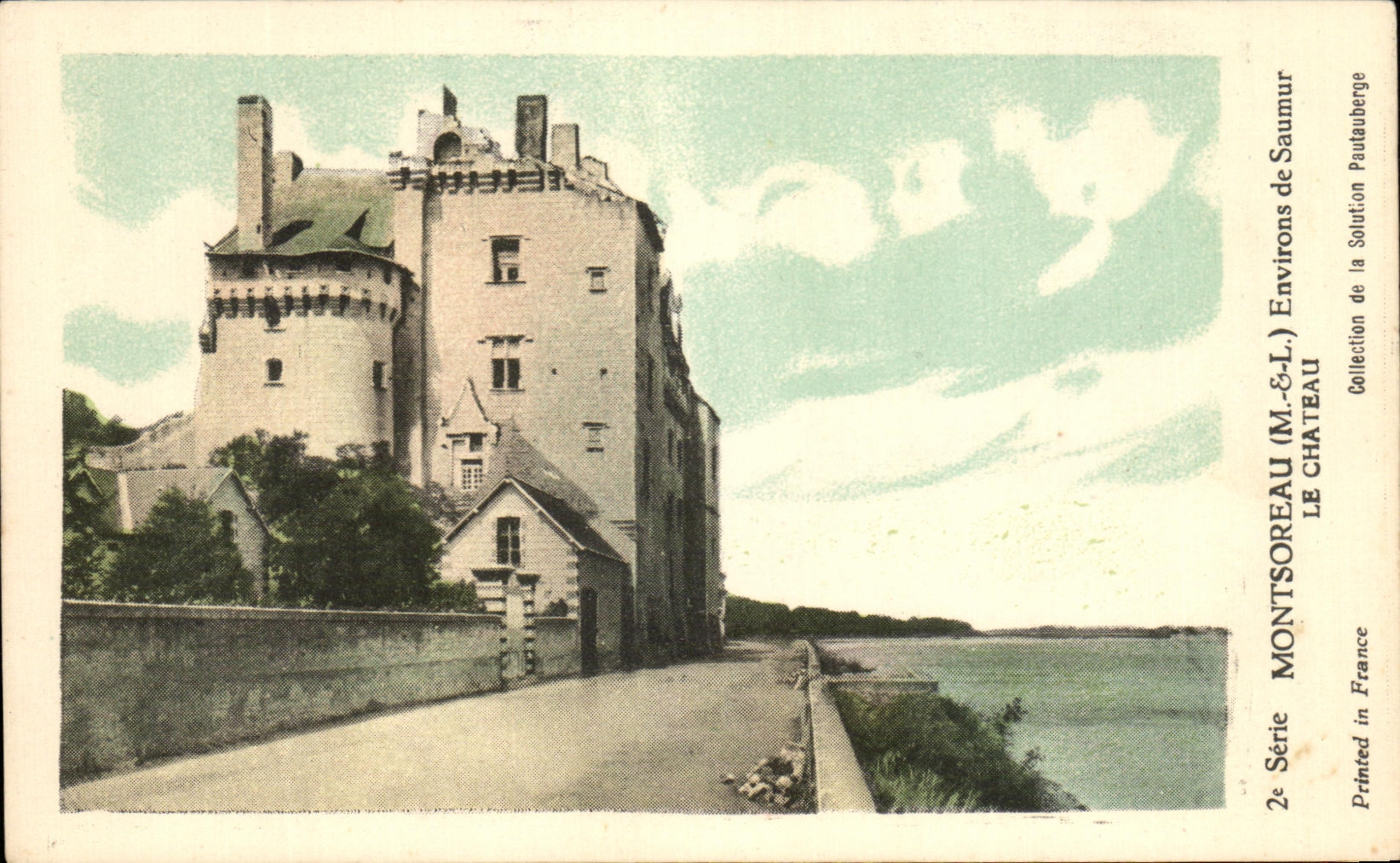 CPA Montsoreau Environs de Saumur Le Chateau