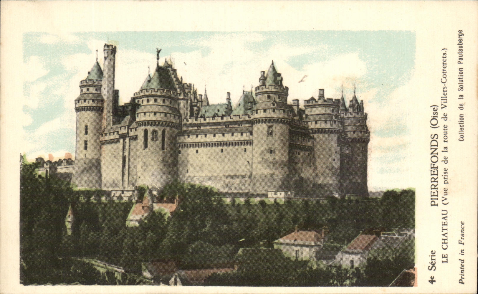 CPA Pierrrefonds Le Chateau 