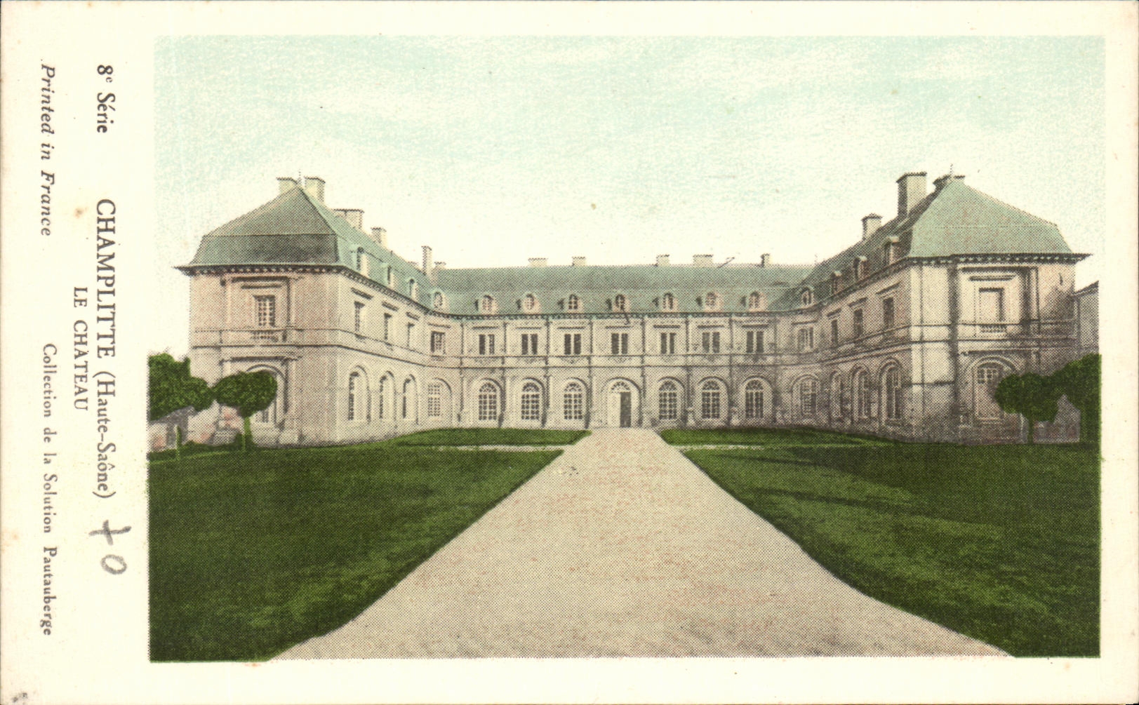 CPA Champlitte the Castle