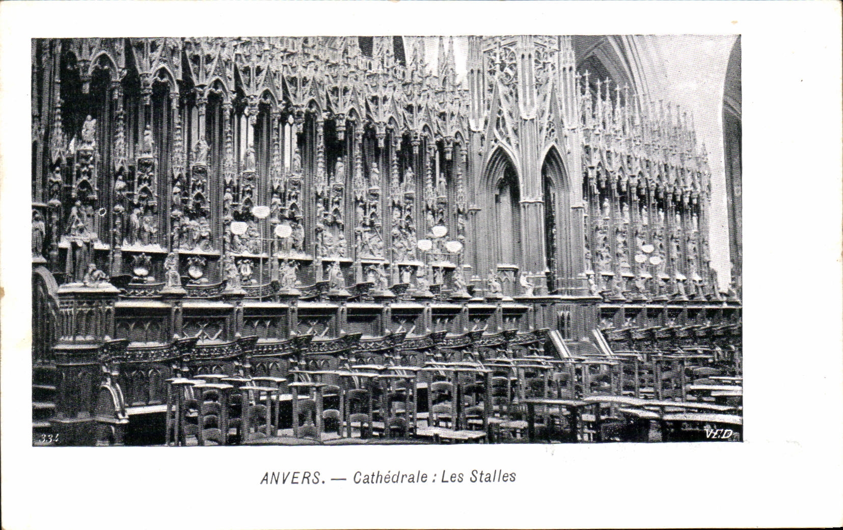 Paradas de la catedral de CPA Amberes