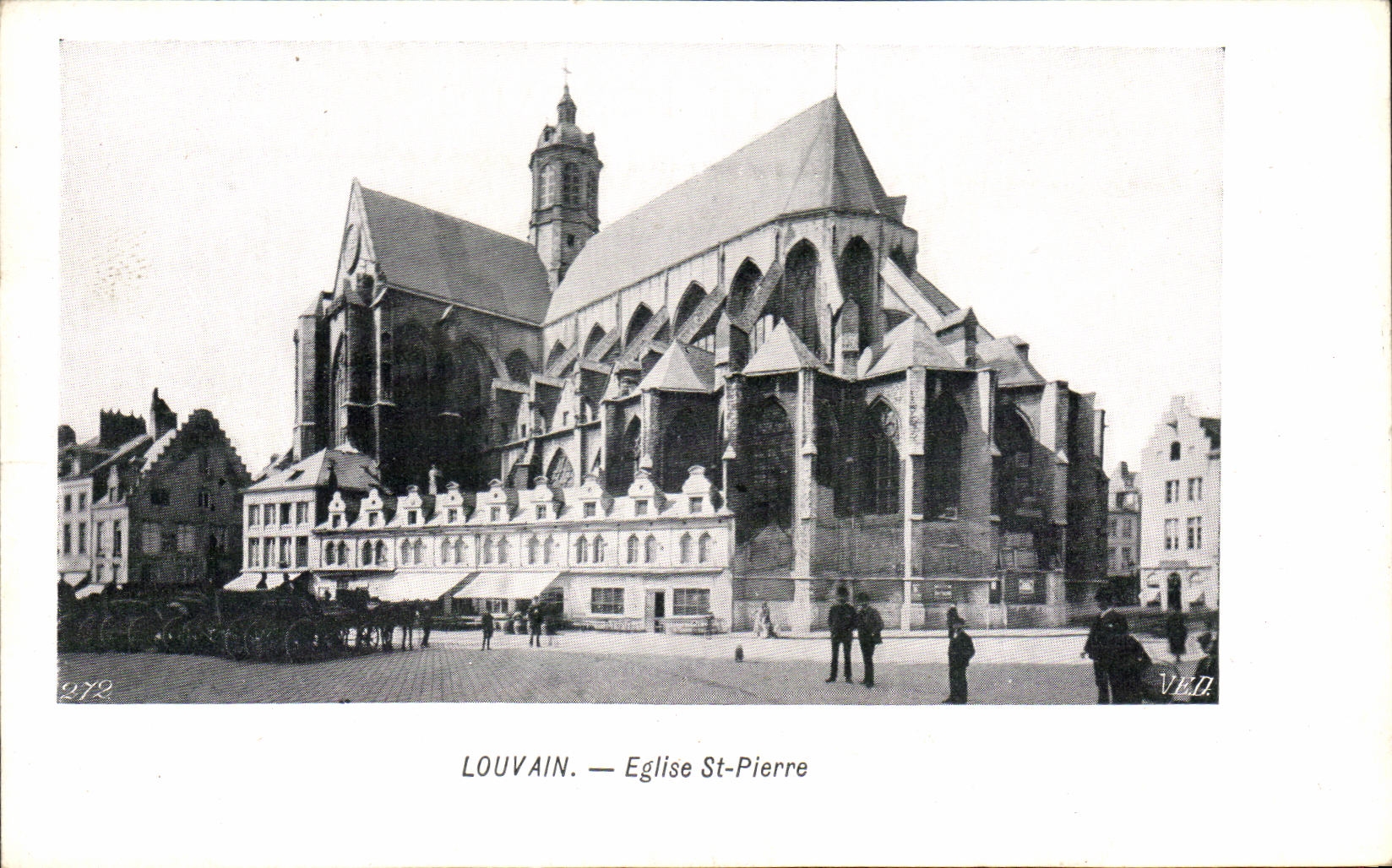 CPA Louvain Eglise St Pierre 