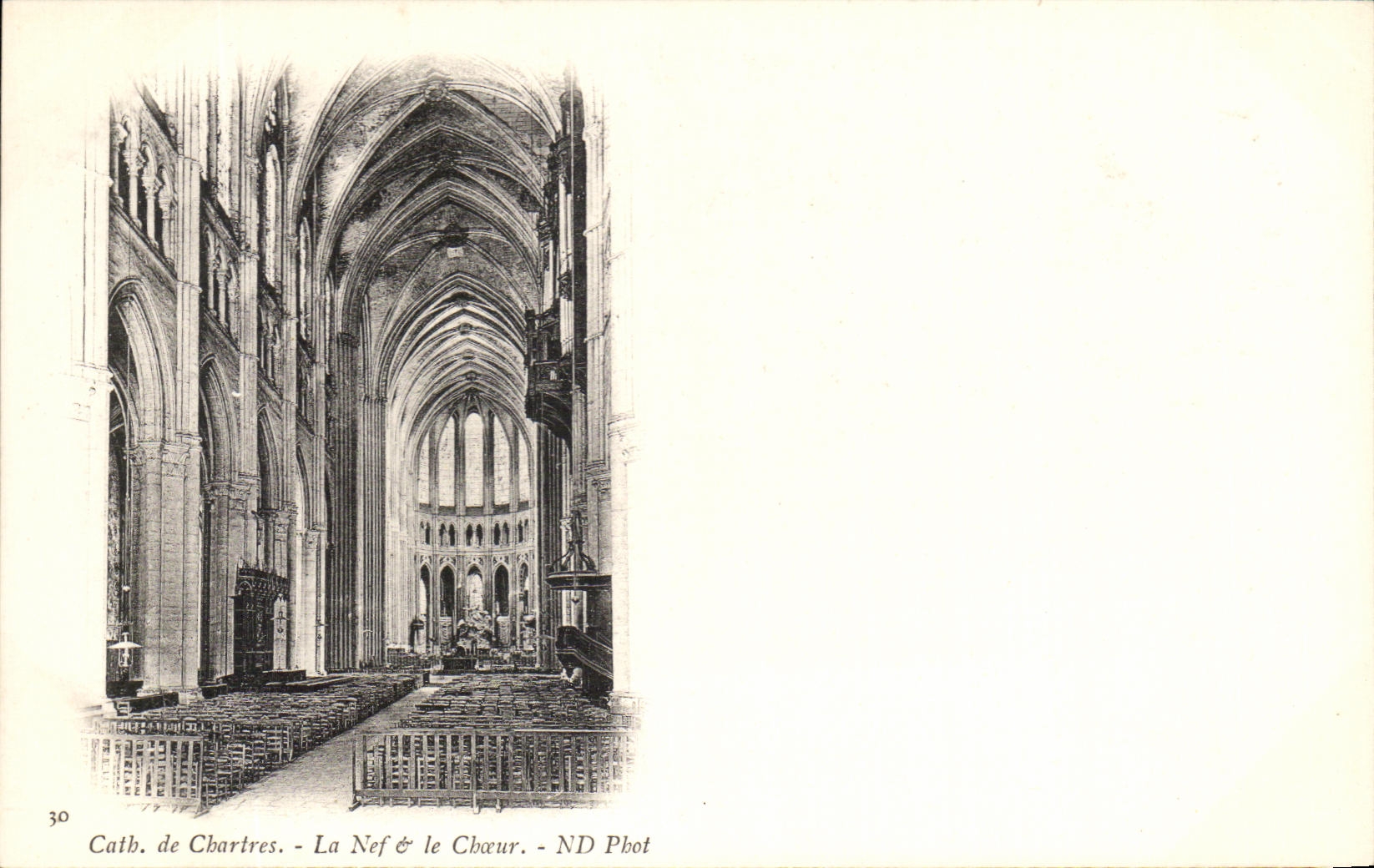 CPA Chartres the Nave Chorus