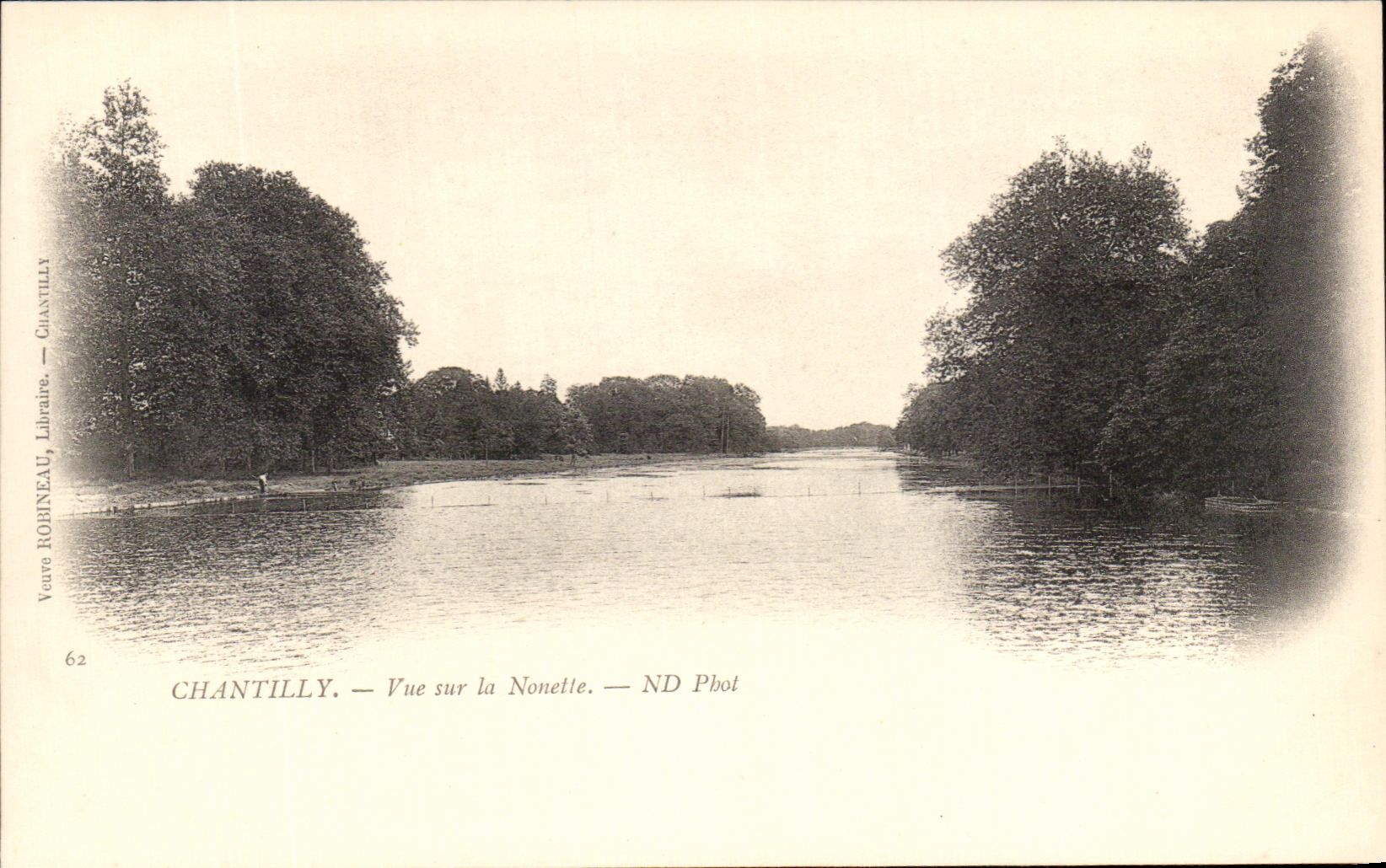 CPA Chantilly Vue Sur La Nonette 