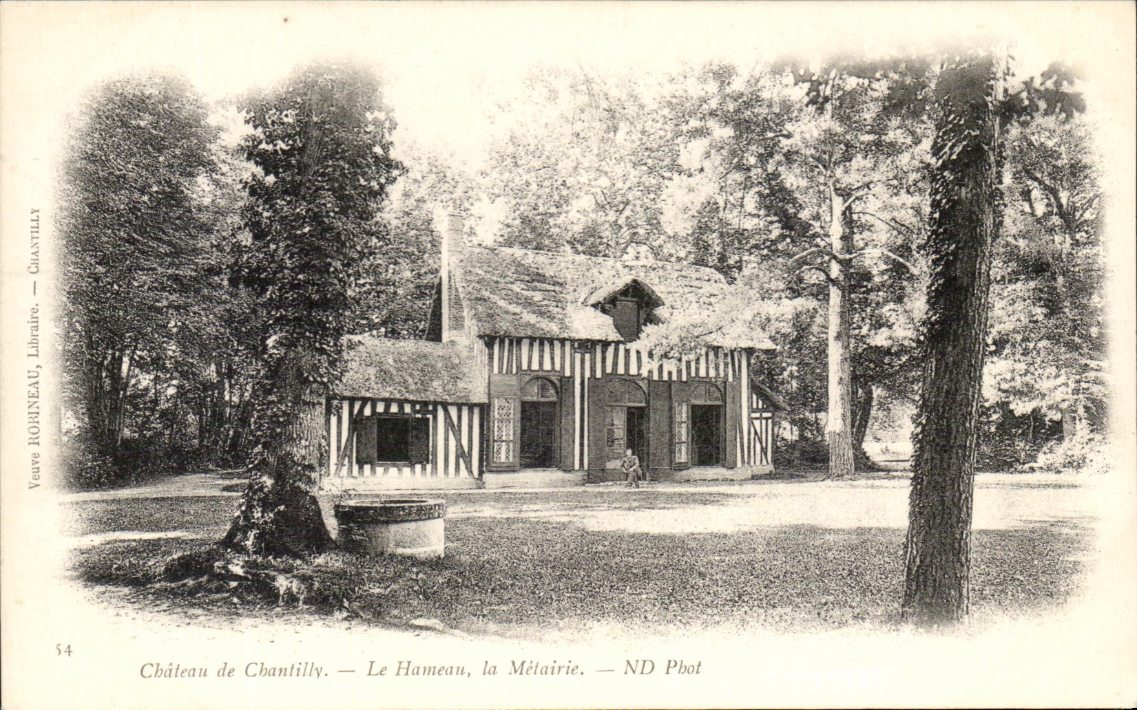 CPA Chateau de Chantilly Le Hameau La Metairie