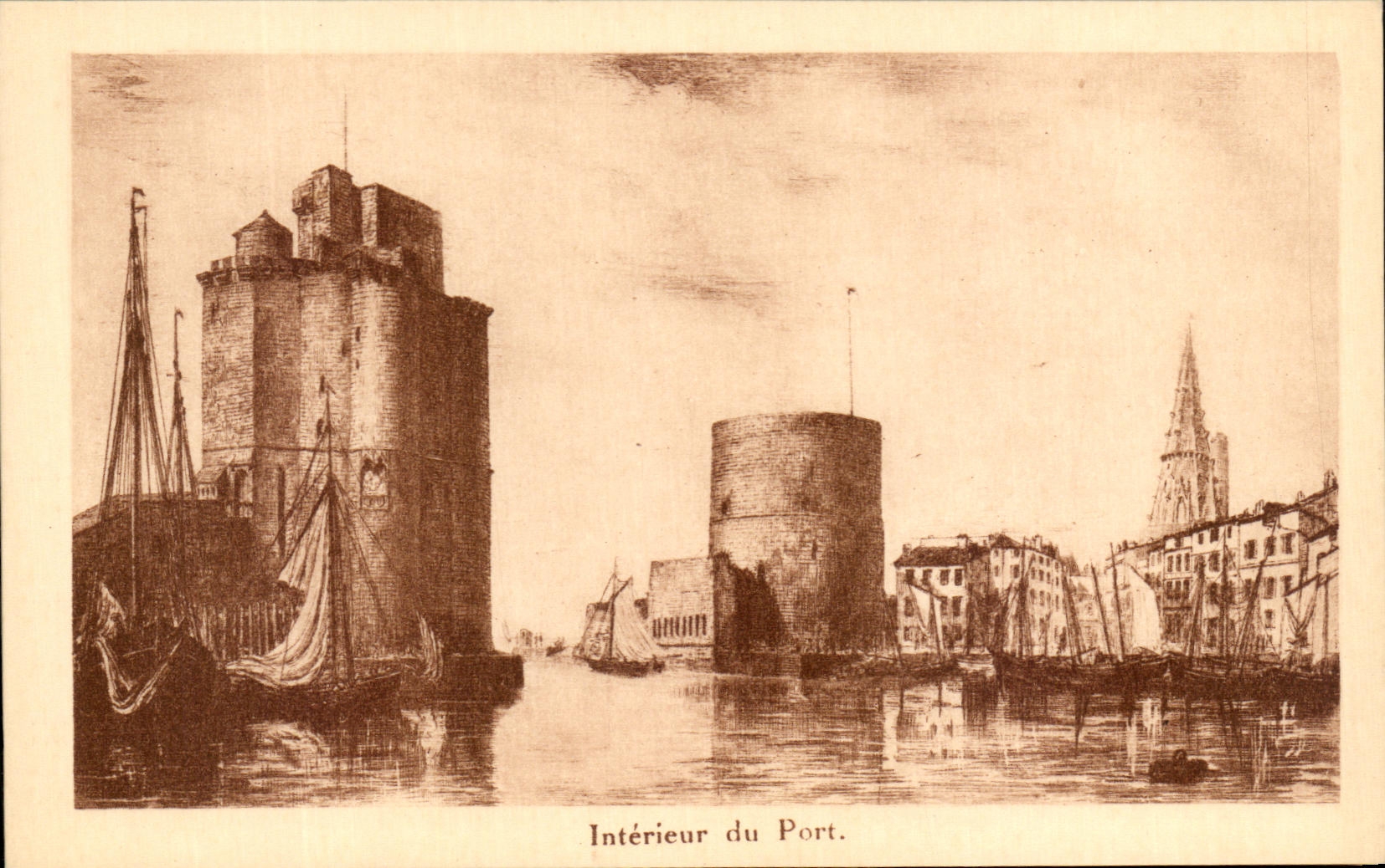 Interior CPA Of the La Rochelle Port