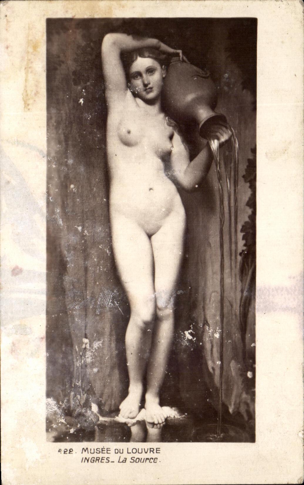 CPA Museum Of Louvre Ingres the Paris Source