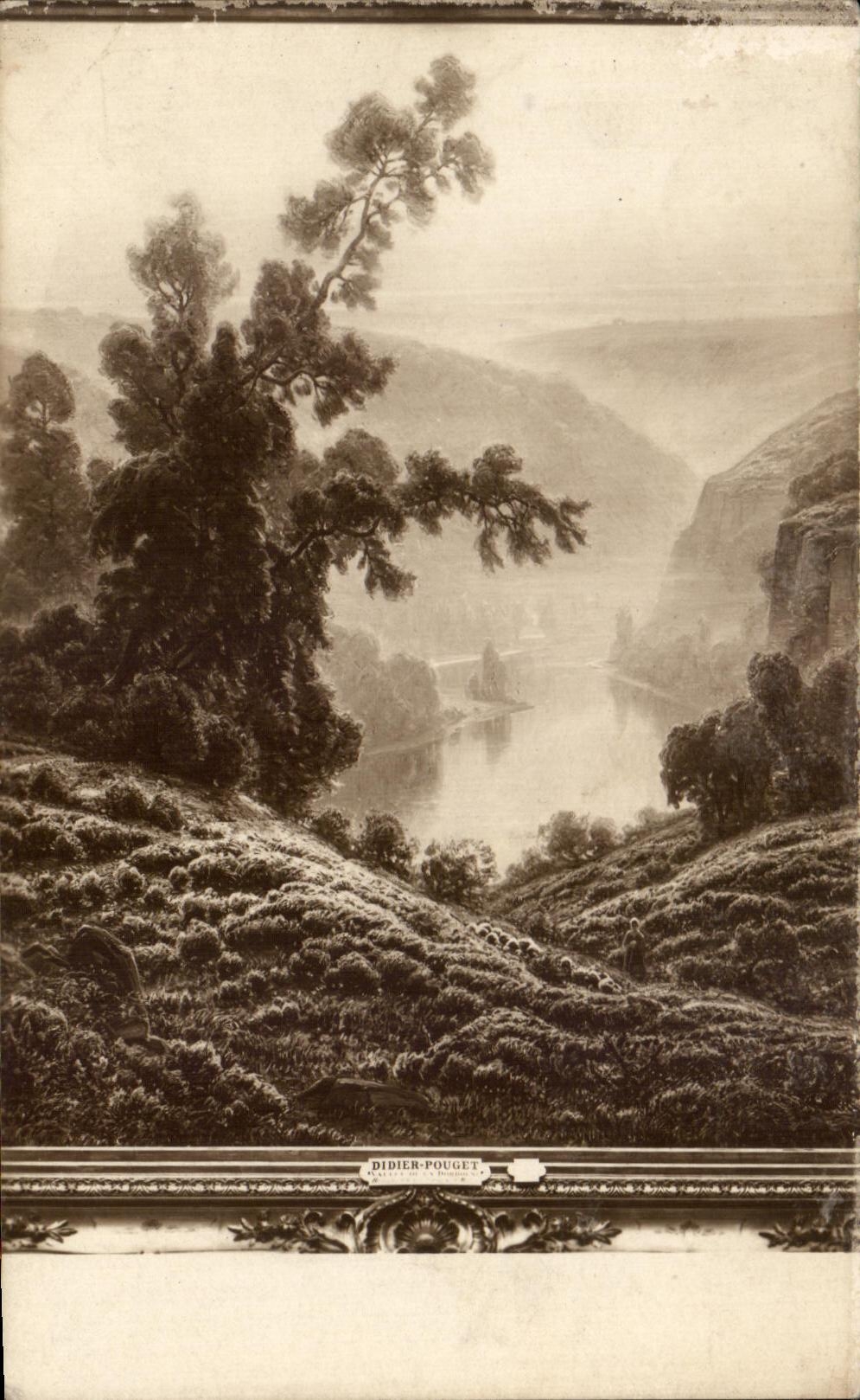 CPA Salon De Paris Didier Pouget Valley Of the Dordogne