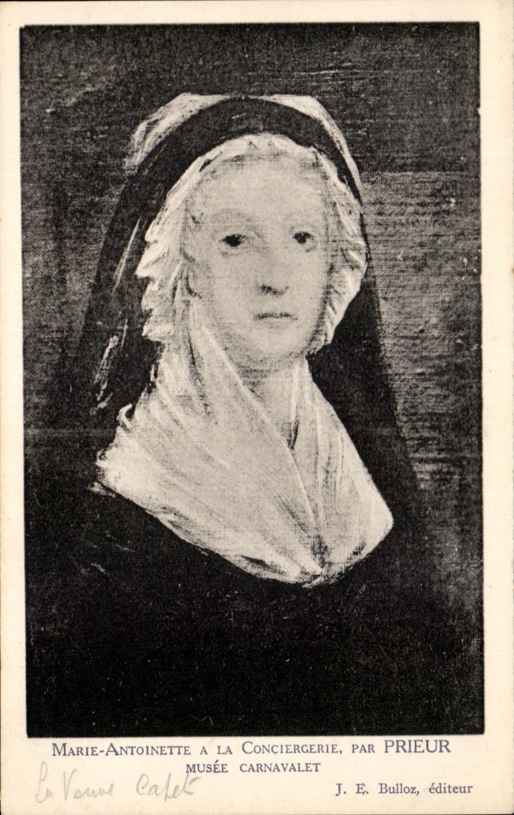 CPA Marie Antoinette With the Caretaker's lodge By Prior Museum Carnavalet Paris