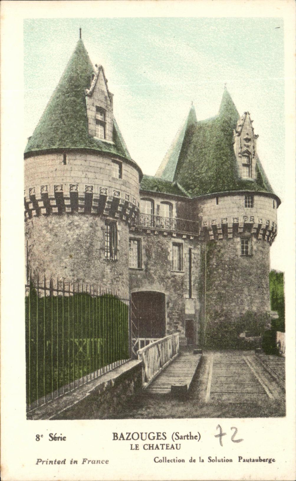 CPA Bazouges the Castle
